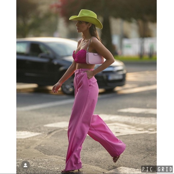 Last 🔥Zara wide leg menswear pants - Picture 16 of 16